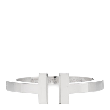 Tiffany Sterling Silver T Wire Ring 62 10 1 of 4