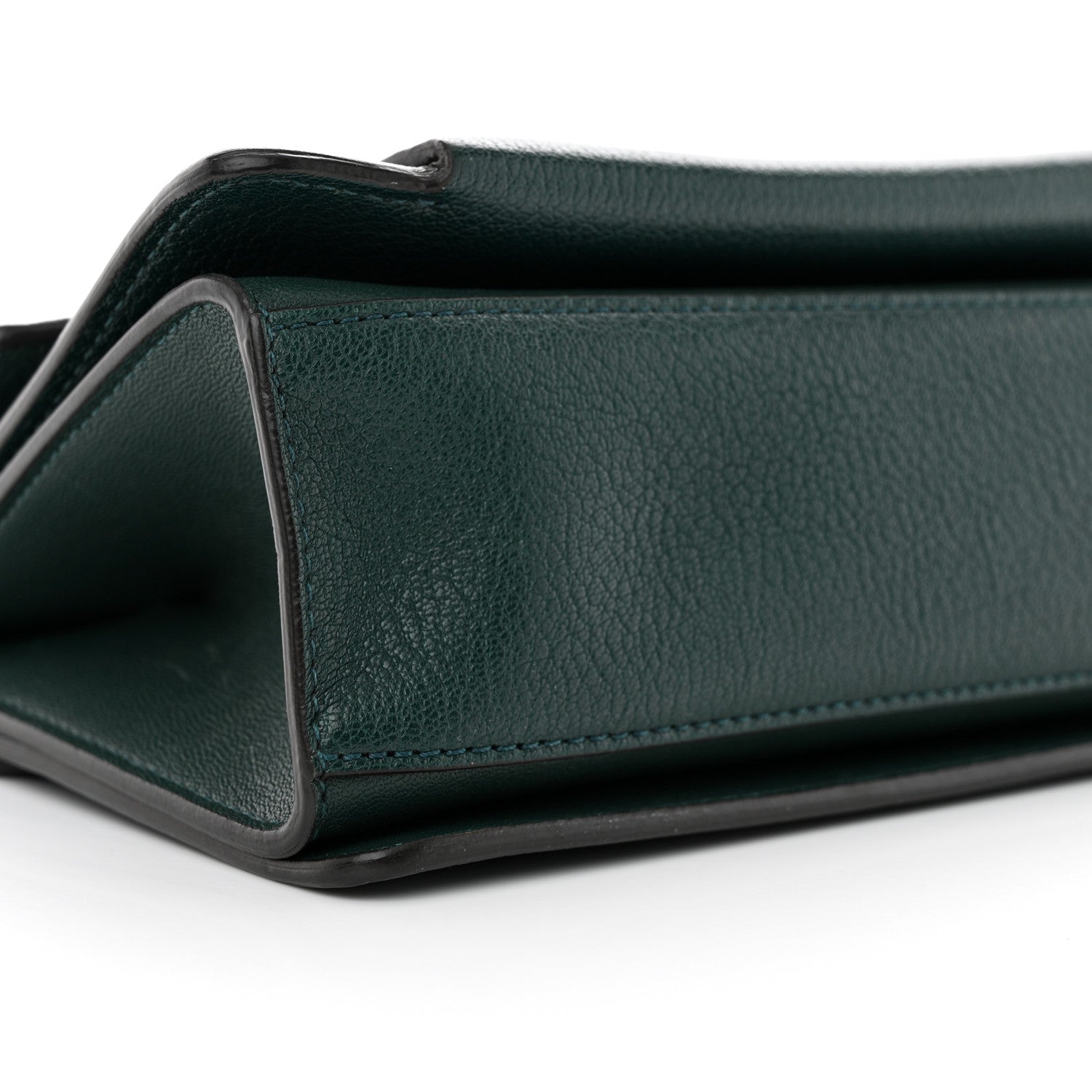 Givenchy Goatskin Small GV3 Shoulder Bag Fir Green 8 of 9