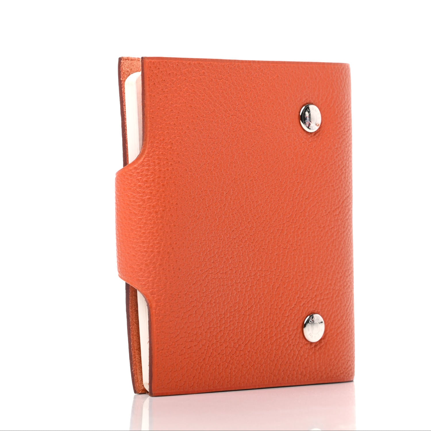 Hermes Togo Ulysse Mini Notebook Orange 3 of 10