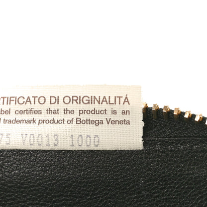Bottega Veneta Nappa Intrecciato Zip Around Coin Purse Black 7 of 8