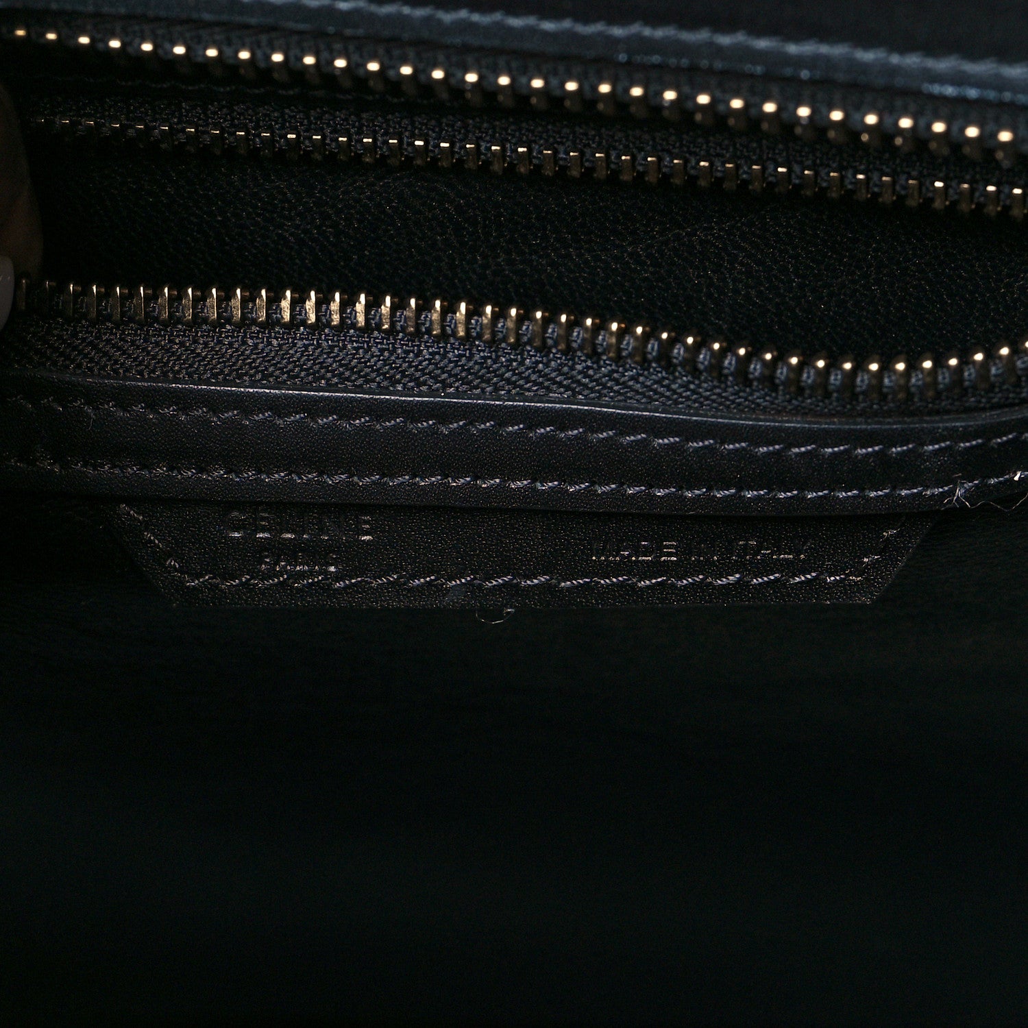 Celine Baby Grained Calfskin Tri-Color Micro Luggage White 6 of 9