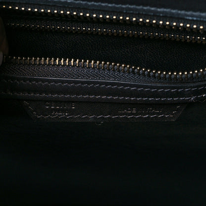 Celine Baby Grained Calfskin Tri-Color Micro Luggage White 6 of 9
