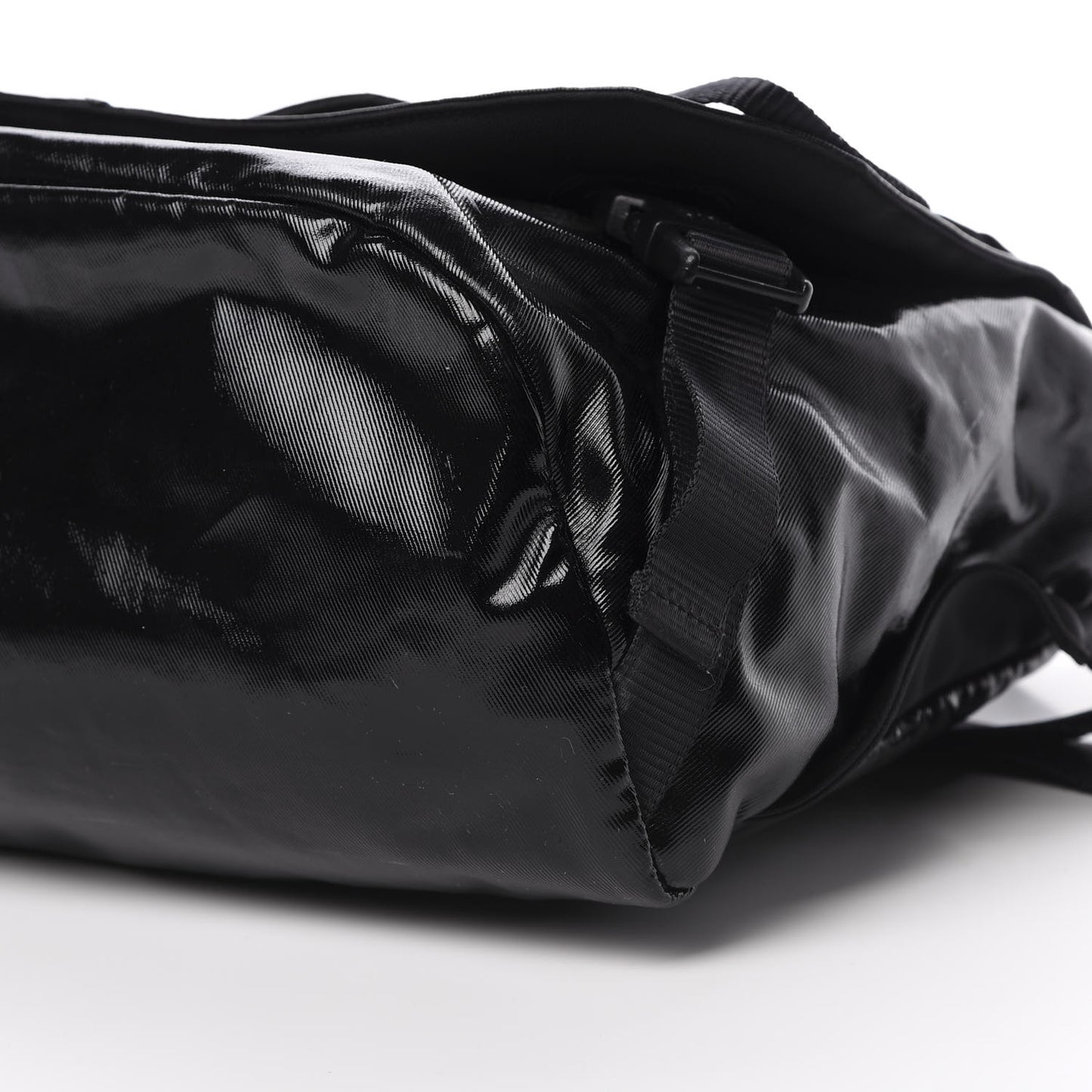 Coated Canvas Sport Messenger Black
