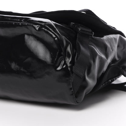 Chanel Coated Canvas Sport Messenger Black 10 of 11