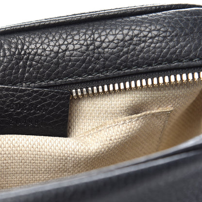 Gucci Pebbled Calfskin Small Soho Disco Bag Black 7 of 13