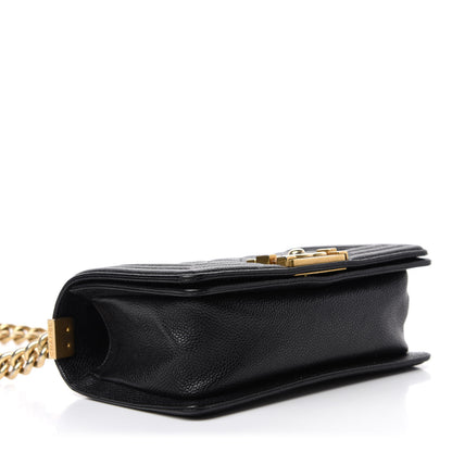 Chanel Caviar Quilted Small Boy Flap Black 5 of 13