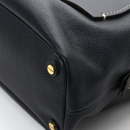 Chloe Calfskin Medium Daria Full Blue 12 of 12