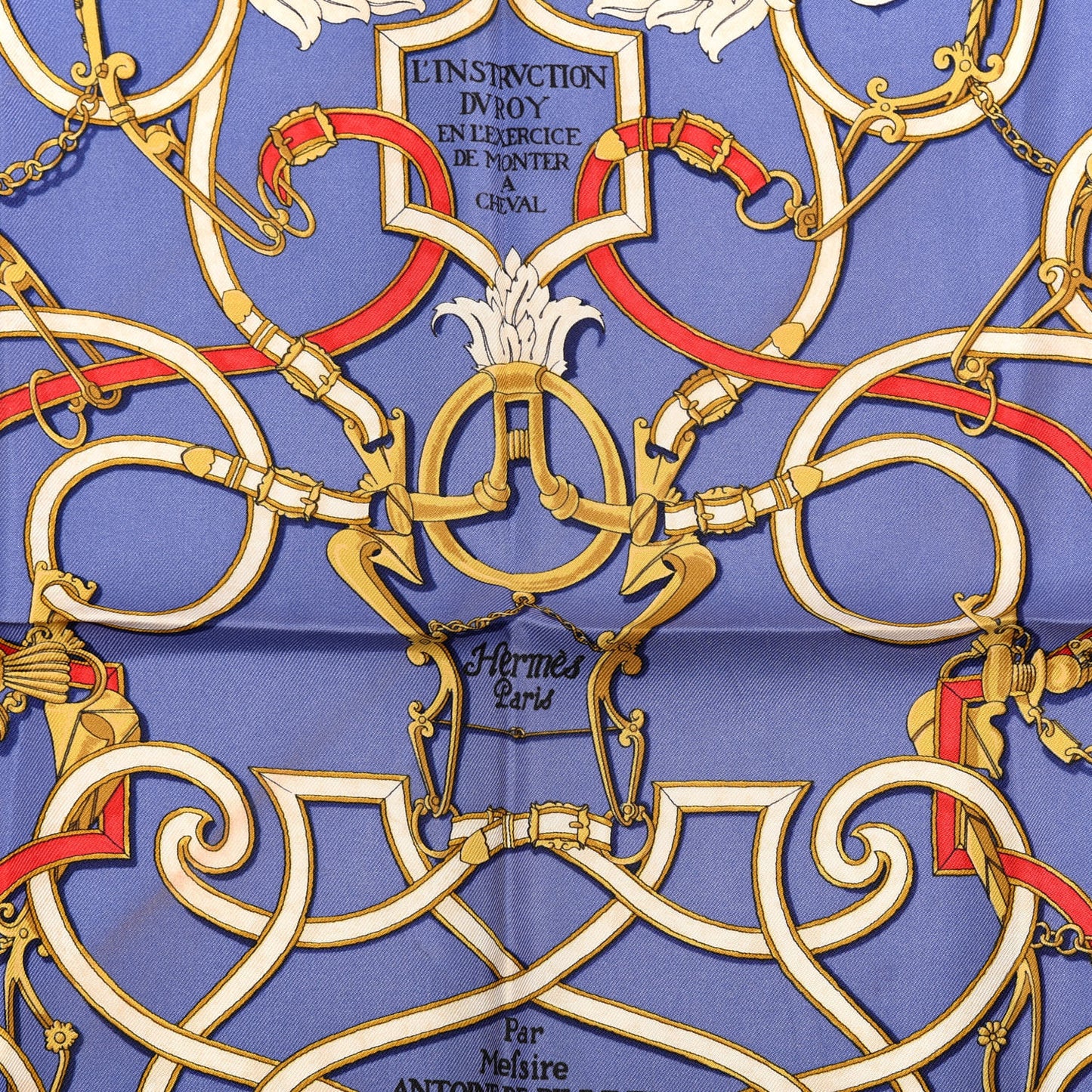 Silk L'Instruction Du Roy Scarf 45