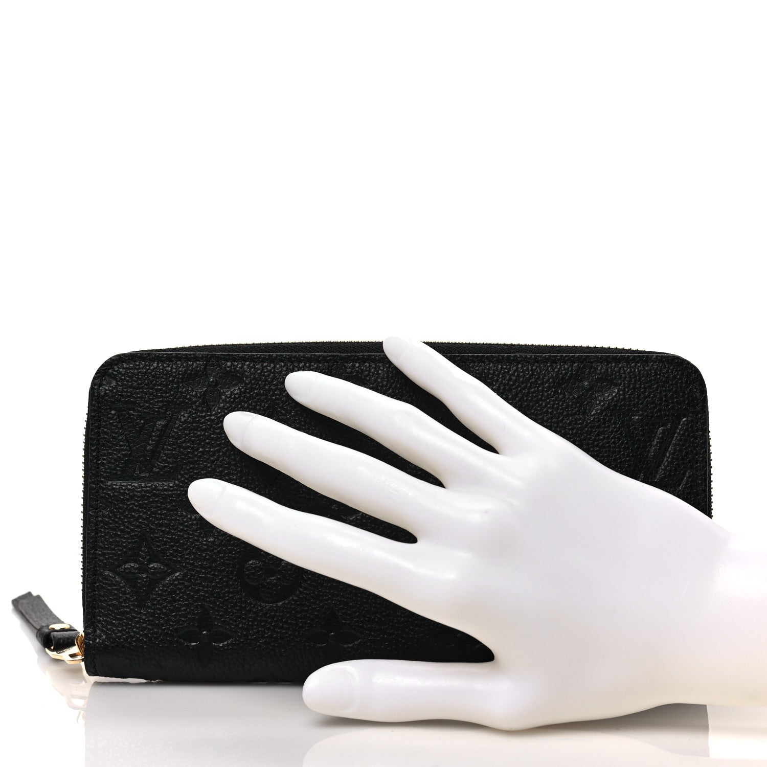 Louis Vuitton Empreinte Zippy Wallet Black 2 of 6