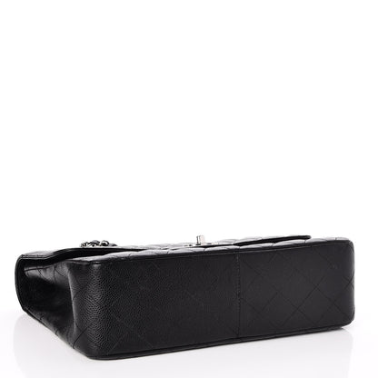 Chanel Caviar Quilted Jumbo Single Flap Black 5 of 8