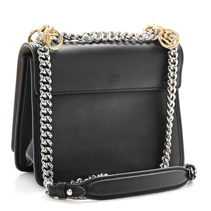 Fendi Vitello Century Opaco F is Fendi Small Kan I Shoulder Bag Black 3 of 10