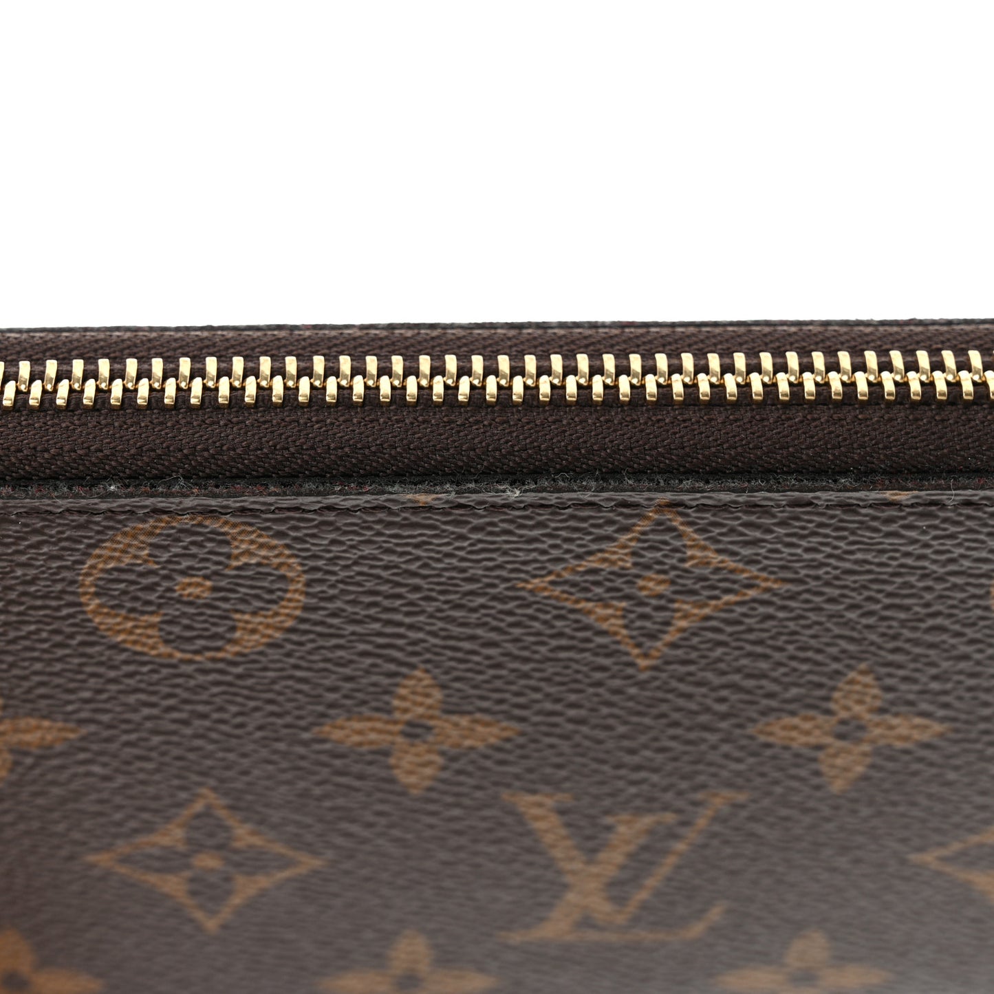 Monogram Clemence Wallet Fuchsia