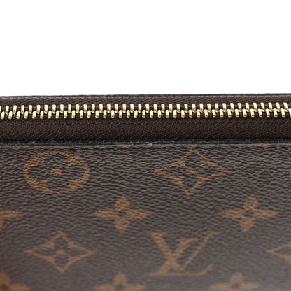 Louis Vuitton Monogram Clemence Wallet Fuchsia 9 of 9