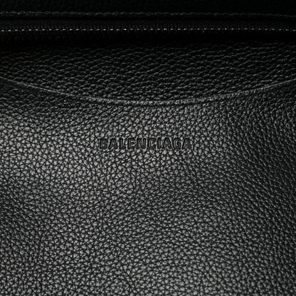 Balenciaga Grained Calfskin Neo Classic Black Hardware Large Top Handle Bag Black 5 of 12