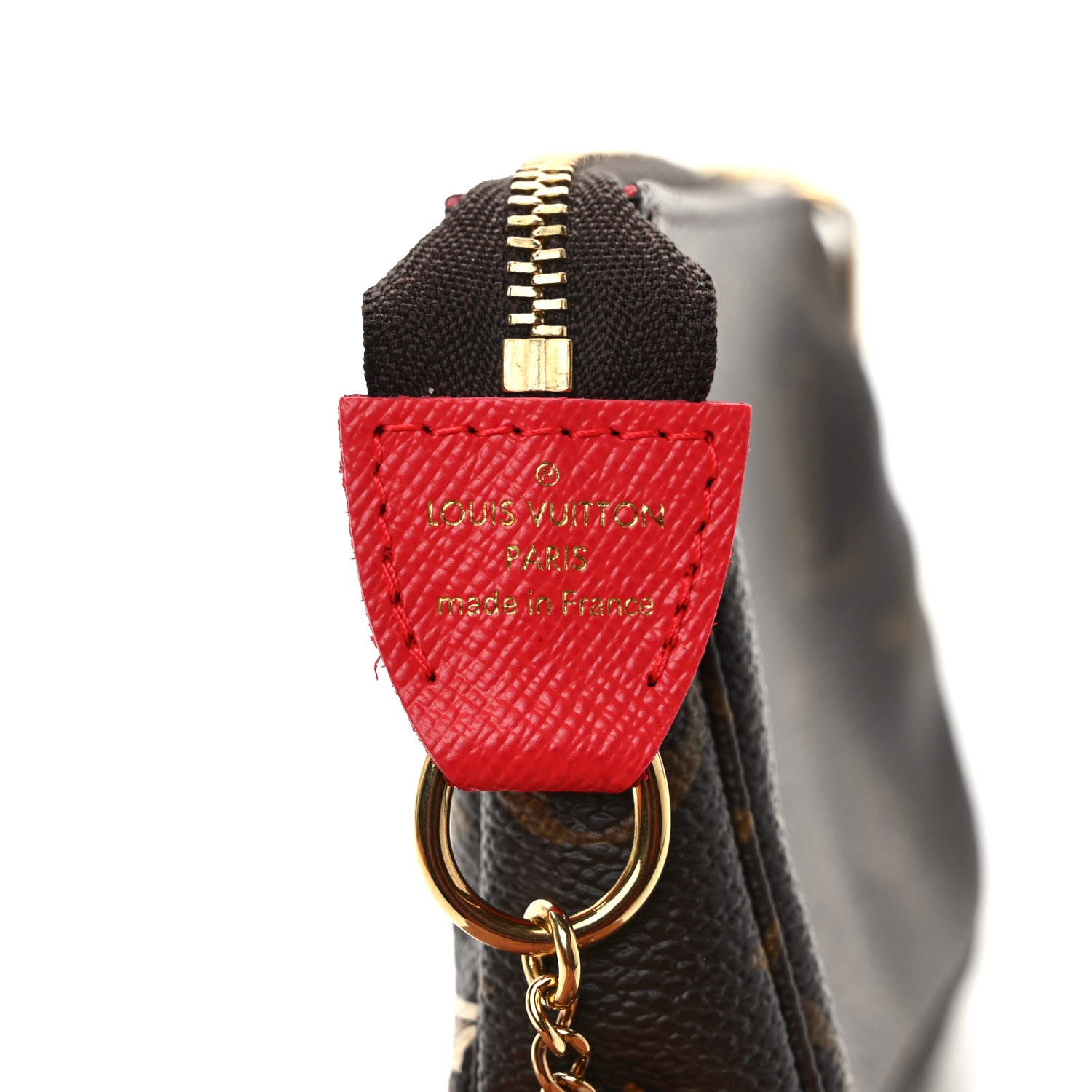 Louis Vuitton Monogram 2021 Christmas Animation London Mini Pochette Accessories Red 6 of 7