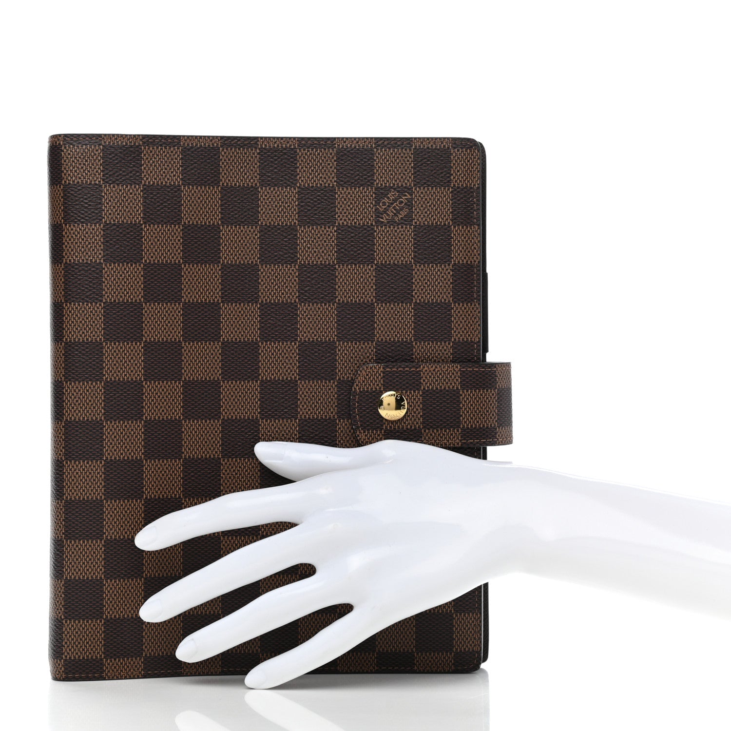 Louis Vuitton Damier Ebene Large Ring Agenda Cover 2 of 6