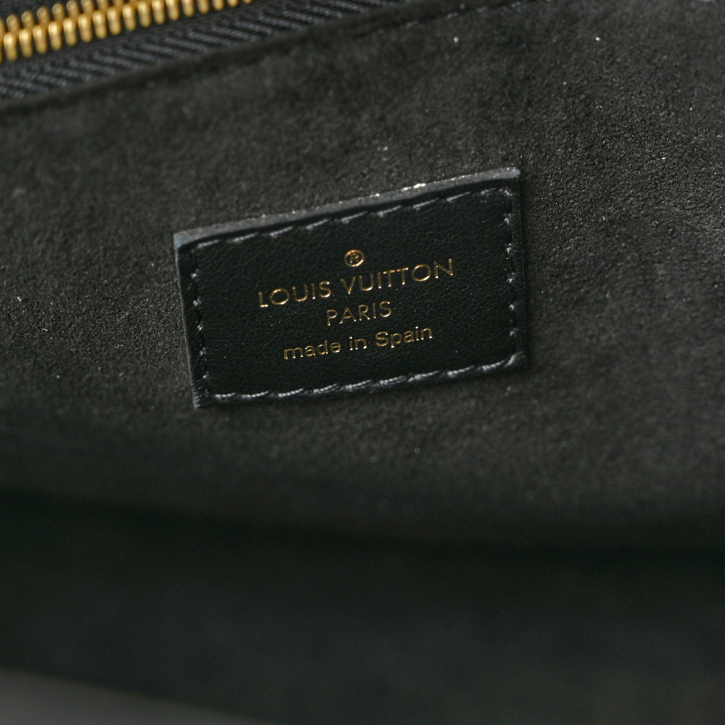 Calfskin Monogram On My Side PM Black