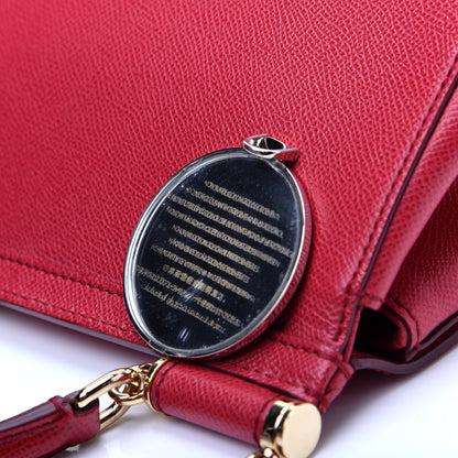 Dolce & Gabbana Dauphine Small Miss Sicily Satchel Rosso 11 of 15