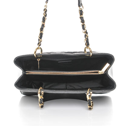 Chanel Caviar Quilted Grand Shopping Tote GST Black 5 of 7