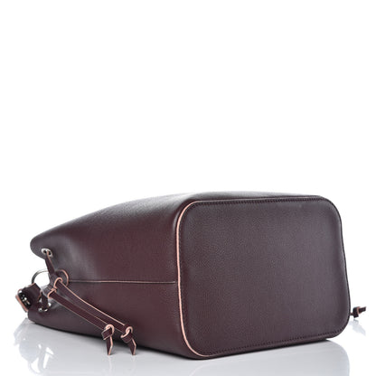 Louis Vuitton Calfskin Lockme Bucket Prune 4 of 9