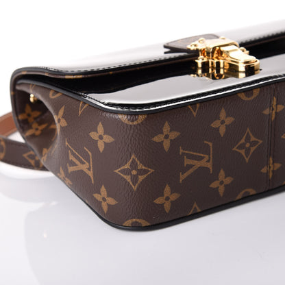 Louis Vuitton Patent Calfskin Monogram Cherrywood BB Black 5 of 9