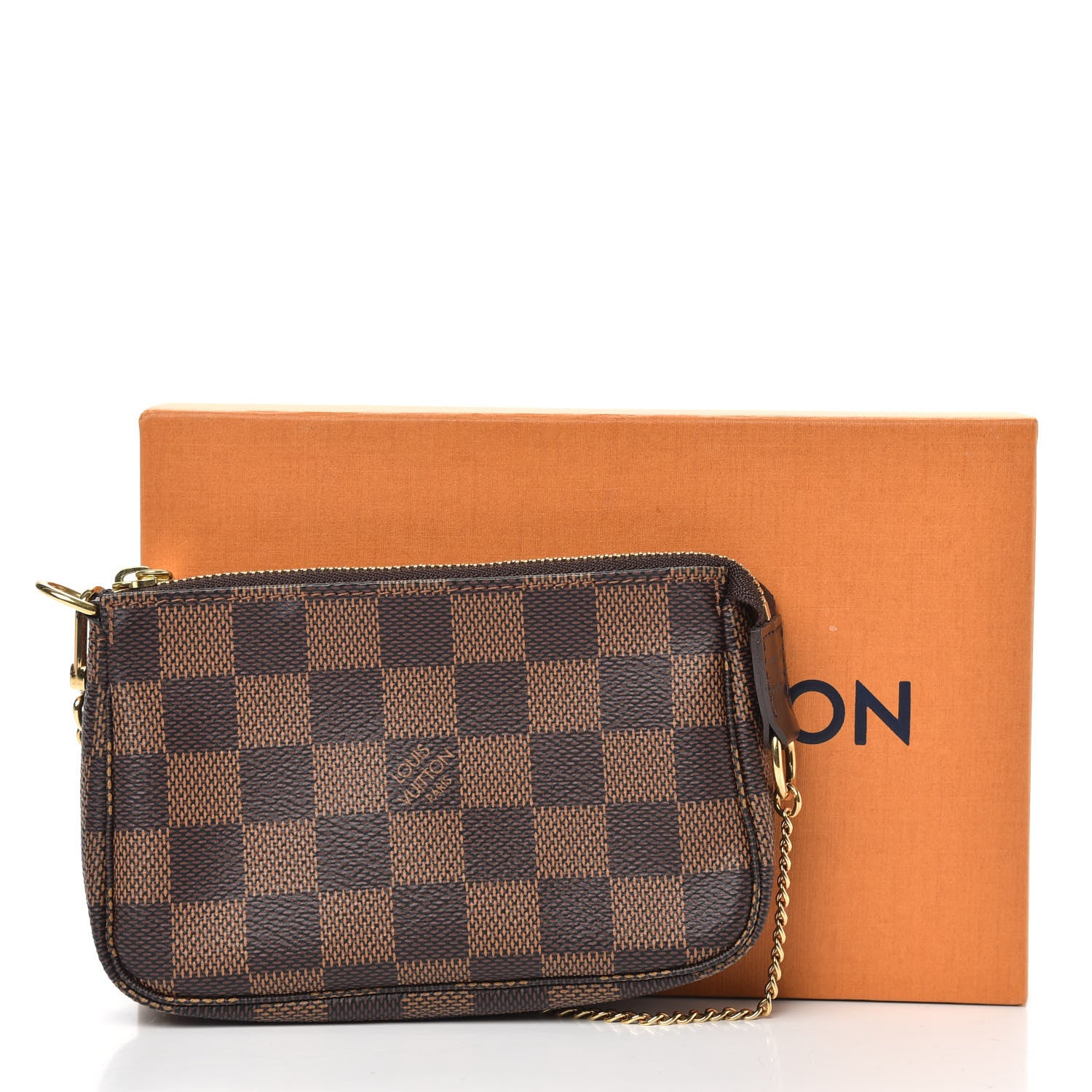 Louis Vuitton Damier Ebene Mini Pochette Accessories 8 of 8