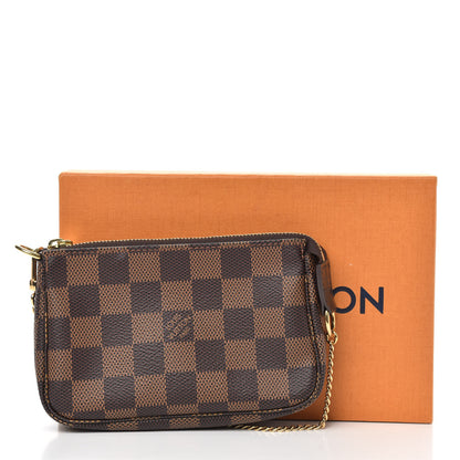 Louis Vuitton Damier Ebene Mini Pochette Accessories 8 of 8