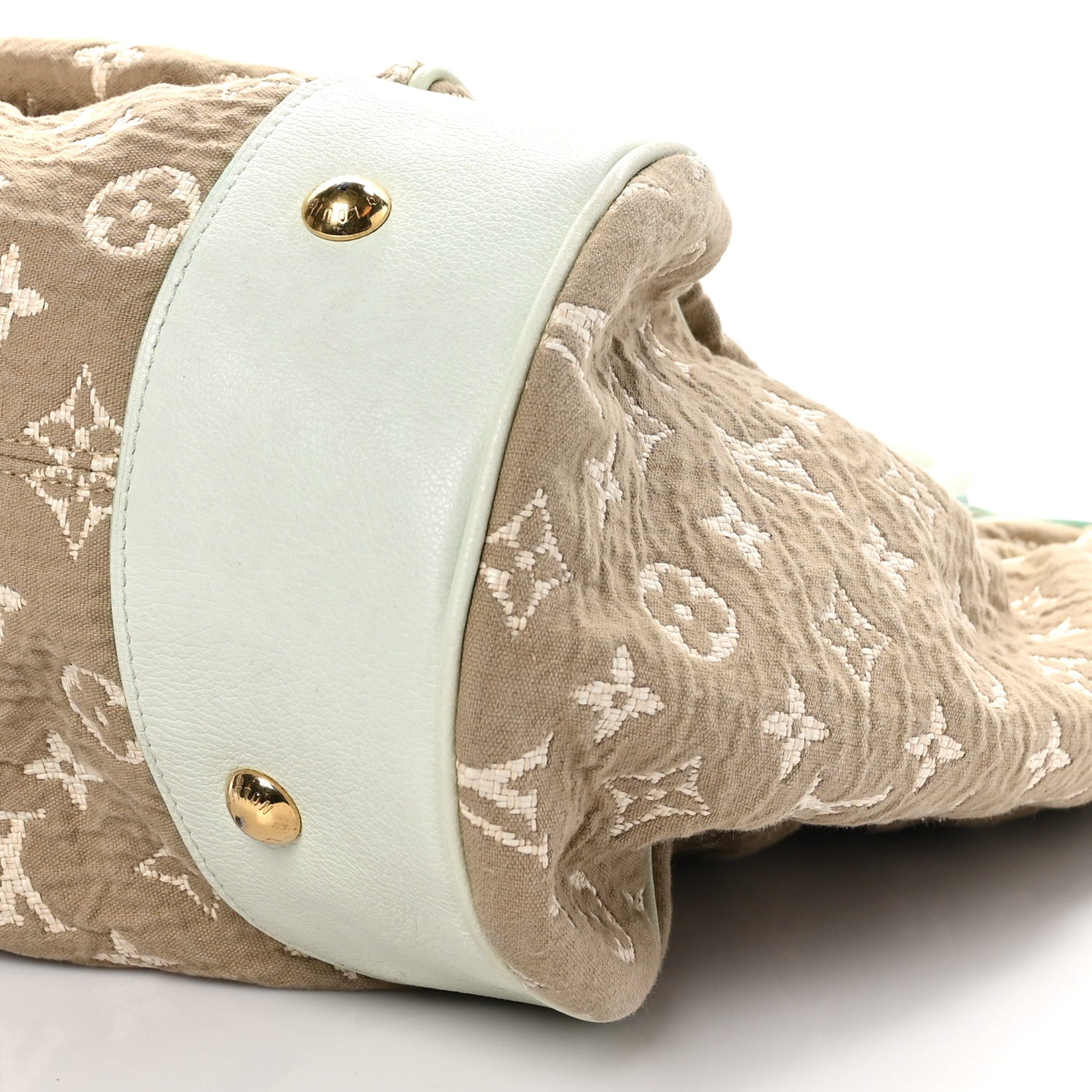 Louis Vuitton Monogram Sabbia Cabas GM Light Blue 9 of 11