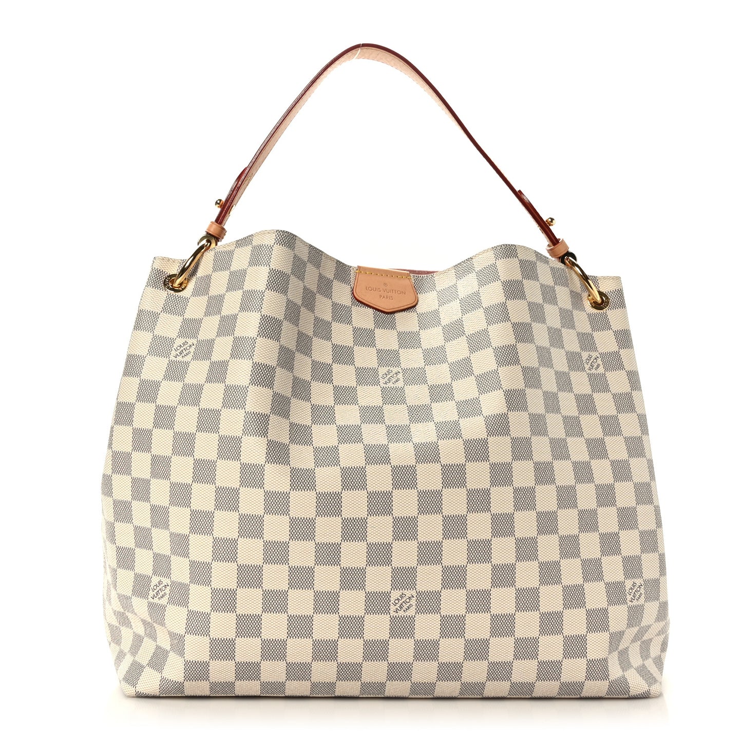 Damier Azur Graceful MM Rose Ballerine