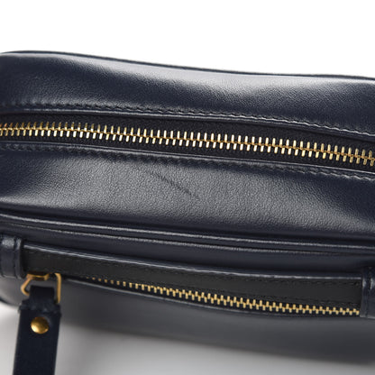 Saint Laurent Calfskin Matelasse Monogram Lou Belt Bag Blue 11 of 12