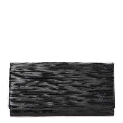 Louis Vuitton Epi Porte Yen 3 Credit Cards Holder Black 1 of 6