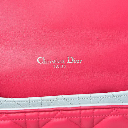 Christian Dior Lambskin Cannage Mini Miss Dior Flap Fuchsia 6 of 12
