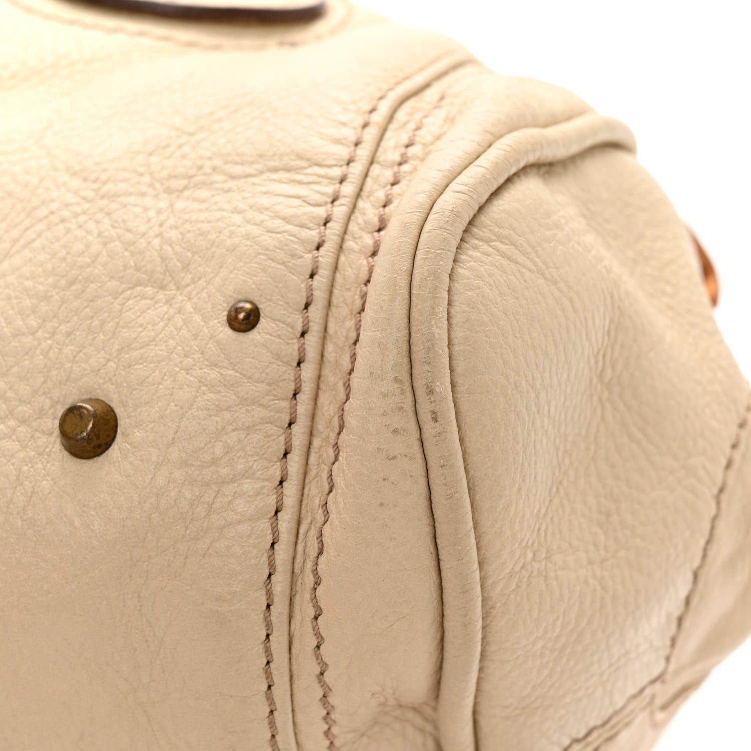 Chloe Calfskin Medium Paddington Satchel Ivory 11 of 11