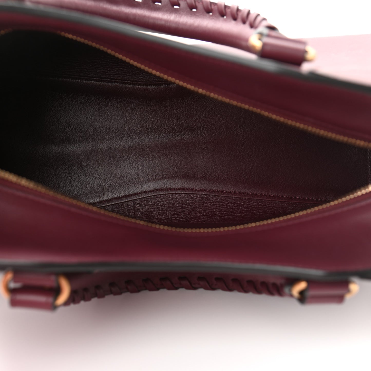 Smooth Calfskin Brass Hardware Neo Classic S City Burgundy