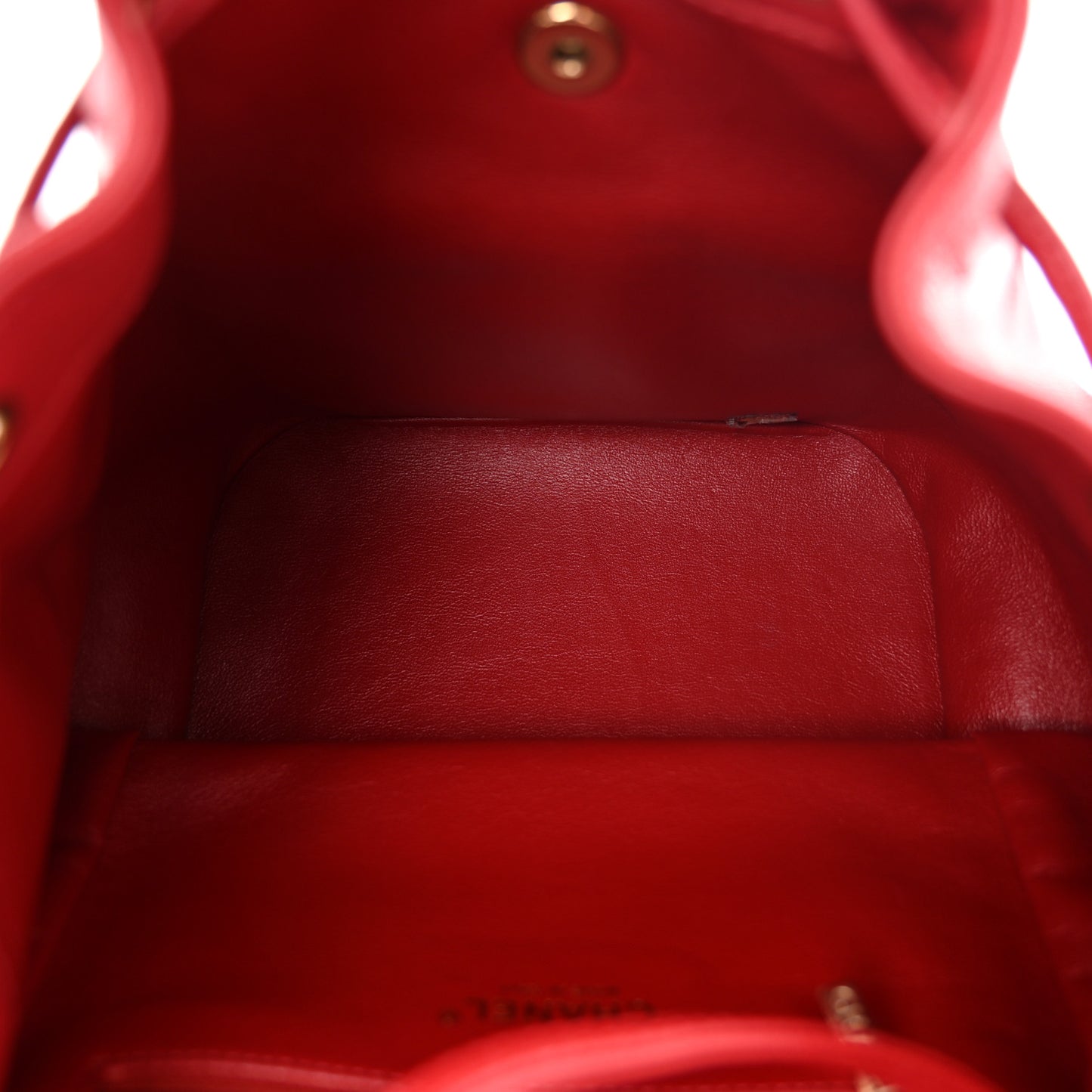 Caviar Quilted Business Affinity Backpack Red