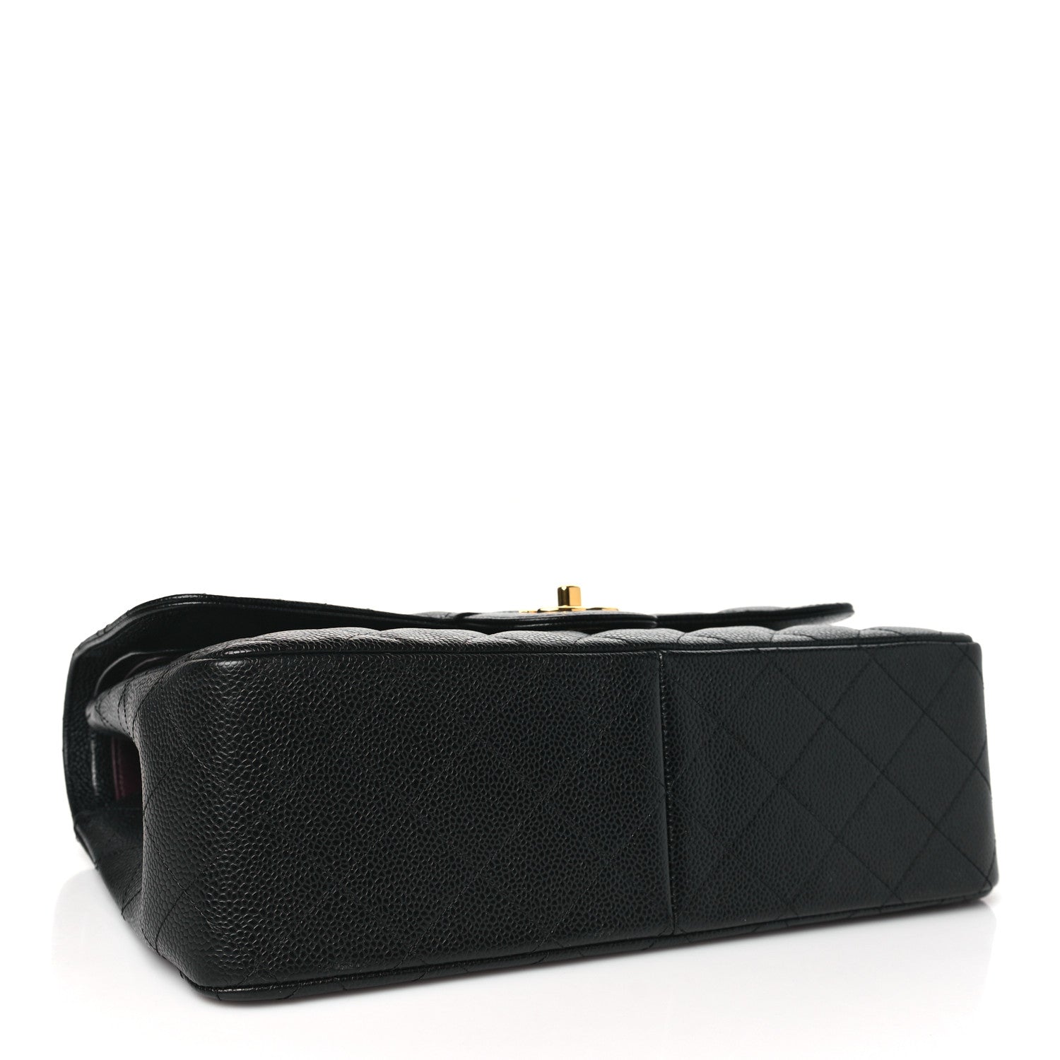 Chanel Caviar Quilted Jumbo Double Flap Black 4 of 10