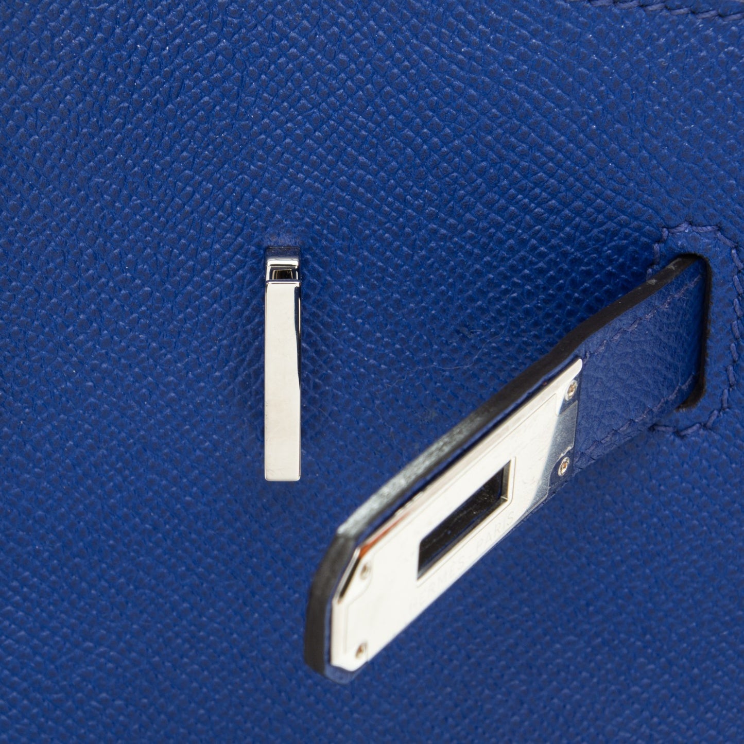 Epsom Birkin 35 Bleu Electrique