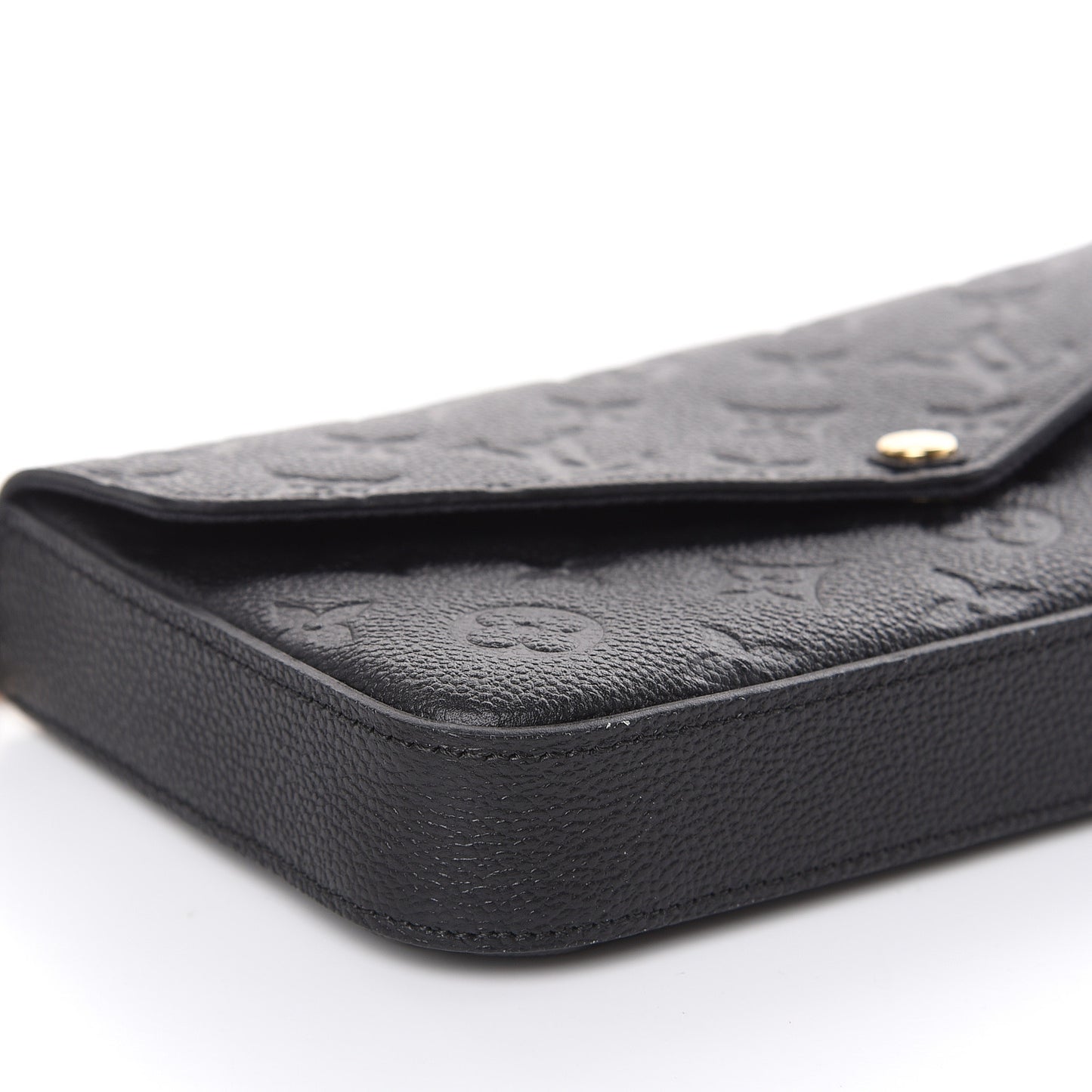 Empreinte Pochette Felicie Chain Wallet Black