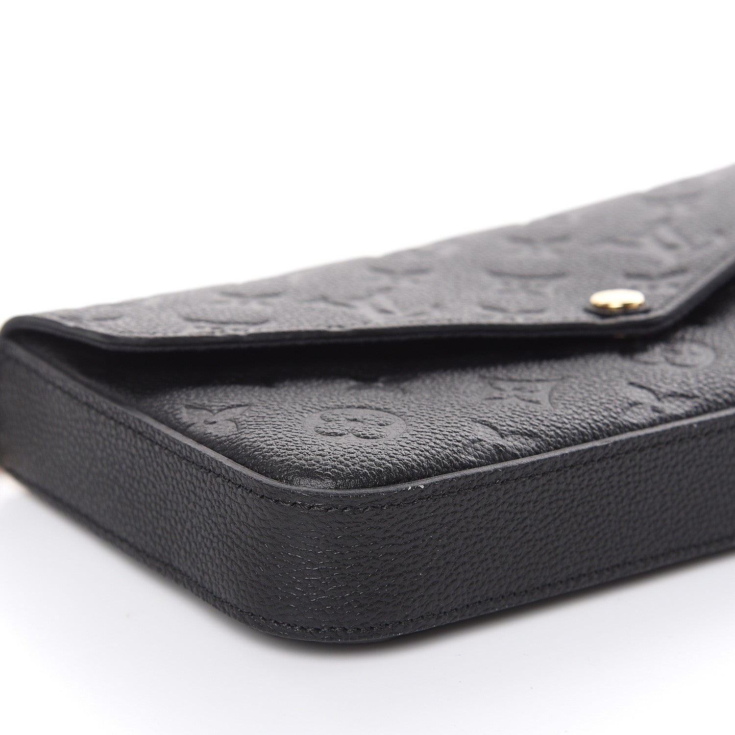 Louis Vuitton Empreinte Pochette Felicie Chain Wallet Black 10 of 16