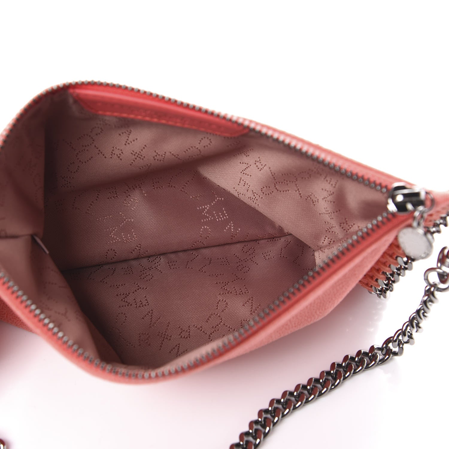 Stella McCartney Shaggy Deer Falabella Clutch Peony 5 of 8