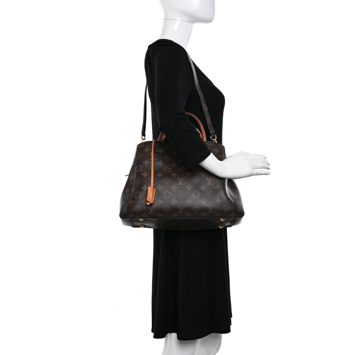 Louis Vuitton Monogram Montaigne MM 2 of 23