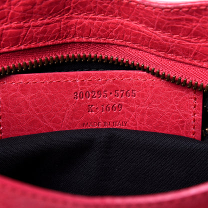 Balenciaga Agneau Classic Hardware Mini City Rose Thulian 11 of 14