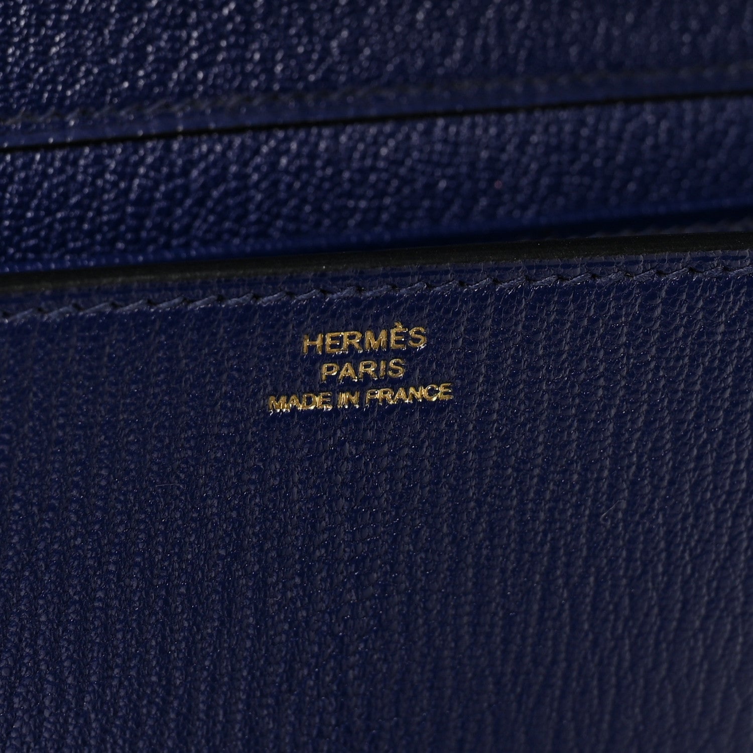 Hermes Chevre Mysore Medor 23 Clutch Bleu Encre 6 of 10