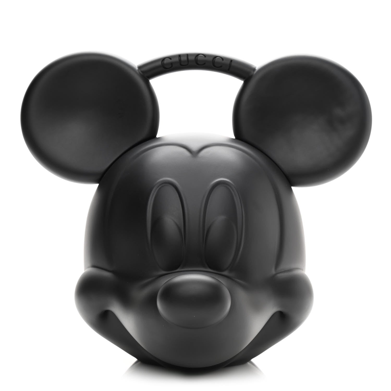Gucci X DISNEY Plastic Mickey Mouse Top Handle Bag Matte Black 1 of 10