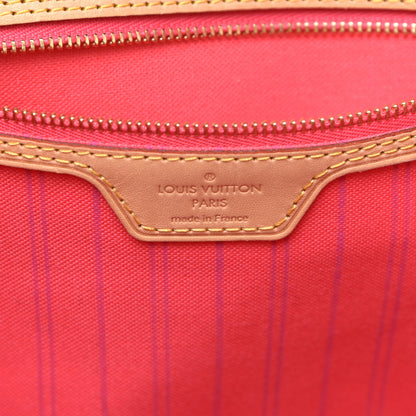 Louis Vuitton Damier Azur Delightful MM Pink 6 of 12