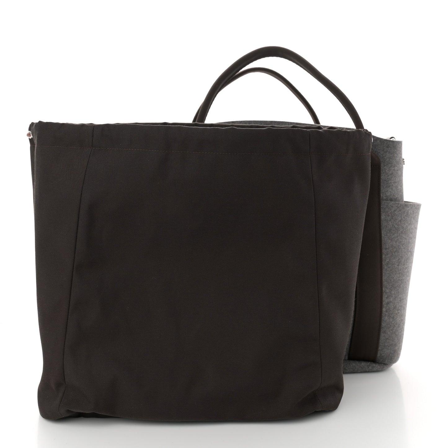 Felt Sac De Pansage Groom Bag Acier