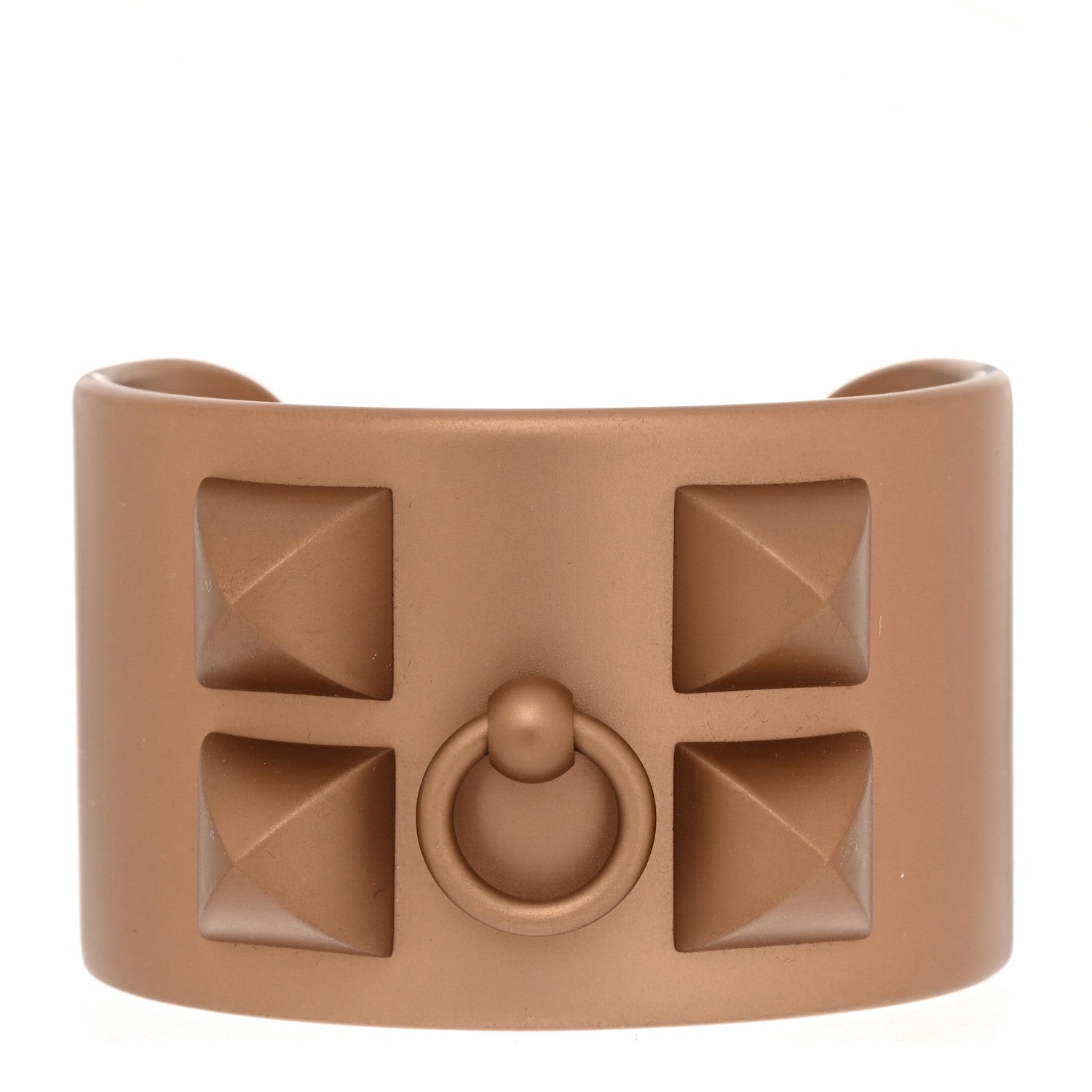 Hermes Aluminium Sunset Collier De Chien CDC Bracelet T3 Gres 1 of 4