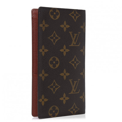 Louis Vuitton Monogram Porte Valeurs Checkbook Wallet 2 of 8