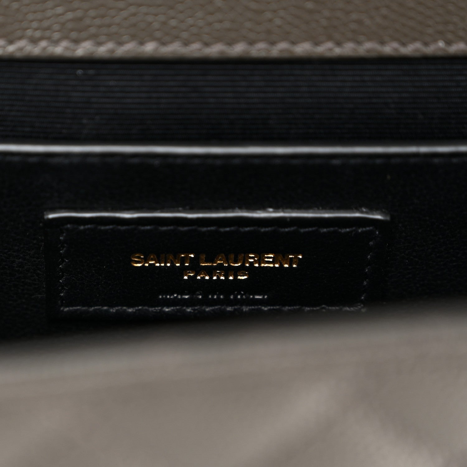 Saint Laurent Grain De Poudre Textured Mixed Matelasse Triquilt Medium Monogram Satchel Pebble 6 of 11