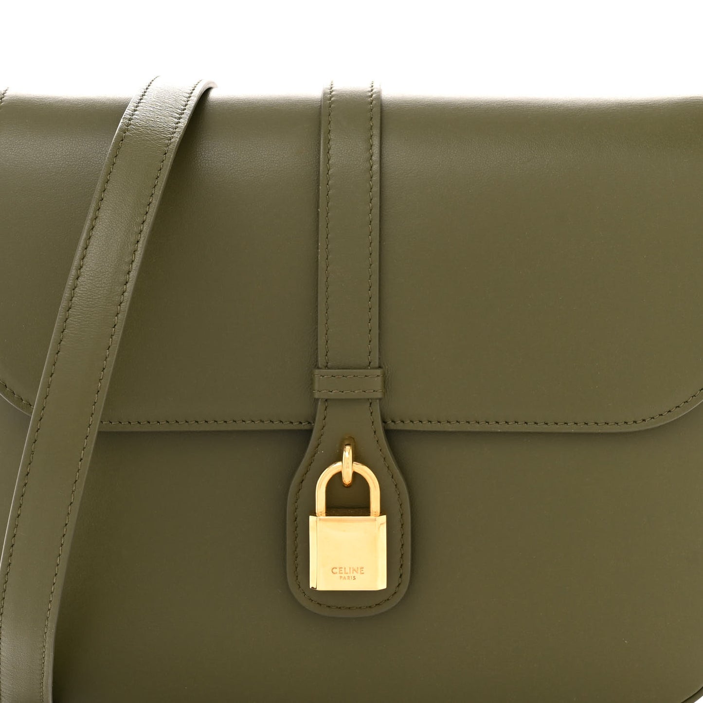 Smooth Calfskin Medium Tabou Dark Olive